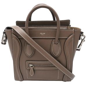 CELINE（セリーヌ） ラゲージファントム ベージュ ブラック キャンバス