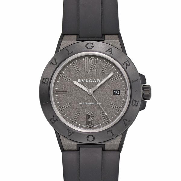 ブルガリ BVLGARI ディアゴノ マグネシウム 41 オートマティック メンズ 自動巻 デイト ...