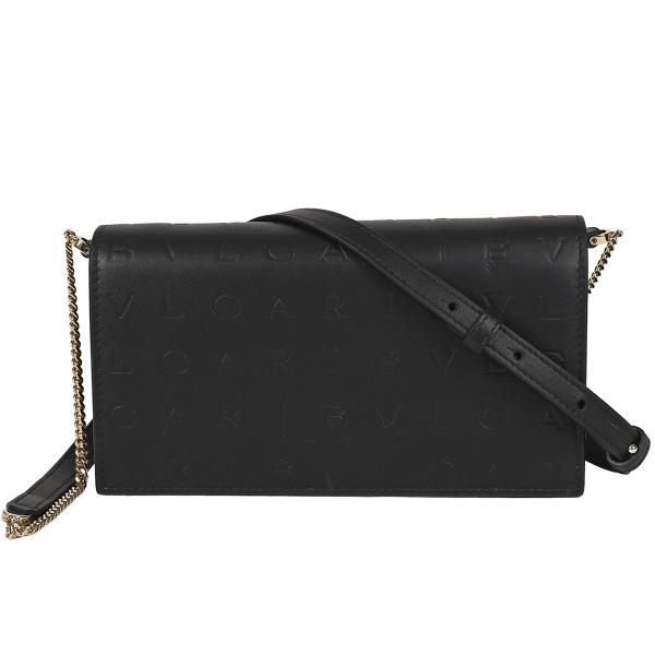 ブルガリ BVLGARI インフィニートゥム チェーンウォレット ロゴ ショルダーバッグ 財布 レデ...