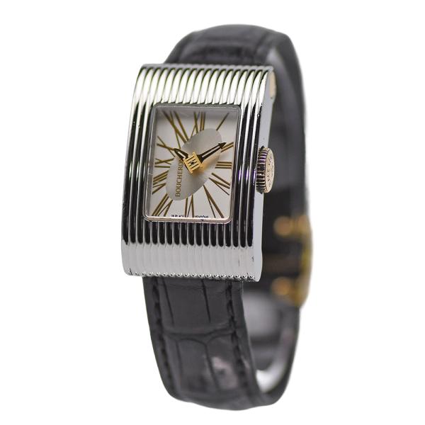 ブシュロン BOUCHERON リフレ レディース クォーツ インヴィジブルクラスプシステム 交換用...