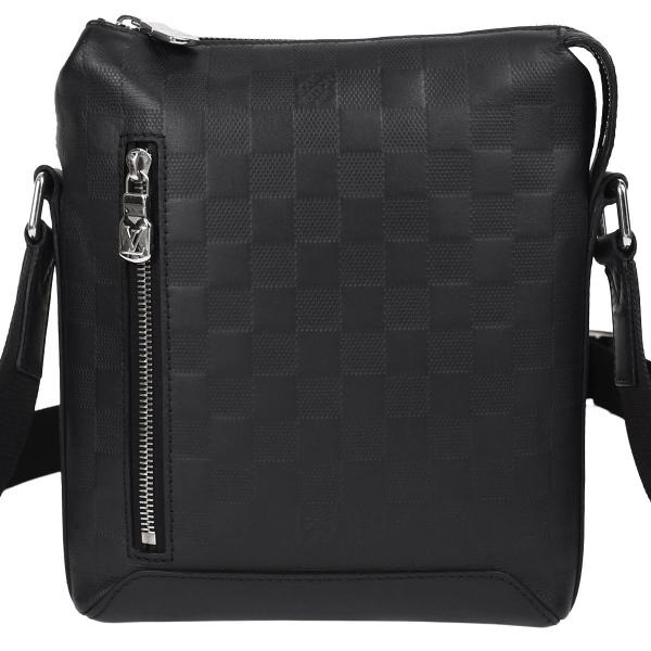 ルイヴィトン LOUIS VUITTON ダミエアンフィニ ディスカバリー メッセンジャー BB シ...