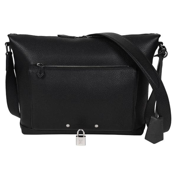 ルイヴィトン アルマンド メッセンジャーPM ショルダーバッグ メンズ トリヨンレザー シルバー金具...