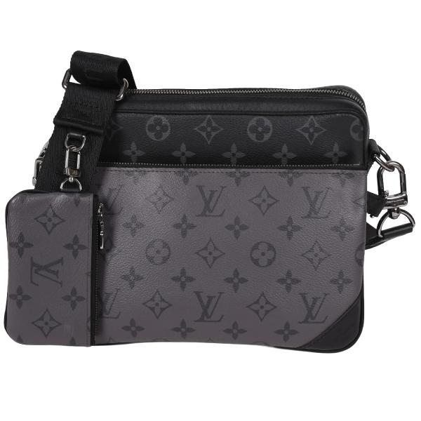 ルイヴィトン LOUIS VUITTON モノグラムエクリプス トリオ メッセンジャー ショルダーバ...