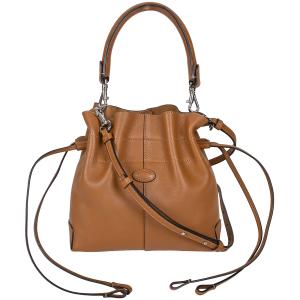 TOD'S（トッズ） ダブルT チェーンハンドバッグ レザー ブラック