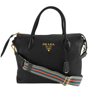 PRADA（プラダ） 極 美品 袋付 三角ロゴ プレート 金具 ヴィッテロ