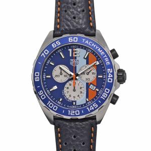 ほぼ未使用☆タグホイヤー CAZ101Nガルフ フォーミュラ1 クロノ TAG HEUER（タグ・ホイヤー） フォーミュラ1 クロノグラフ ガルフ