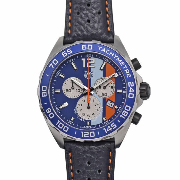 タグホイヤー TAG Heuer フォーミュラ1 クロノグラフ ガルフ スペシャルエディション メン...