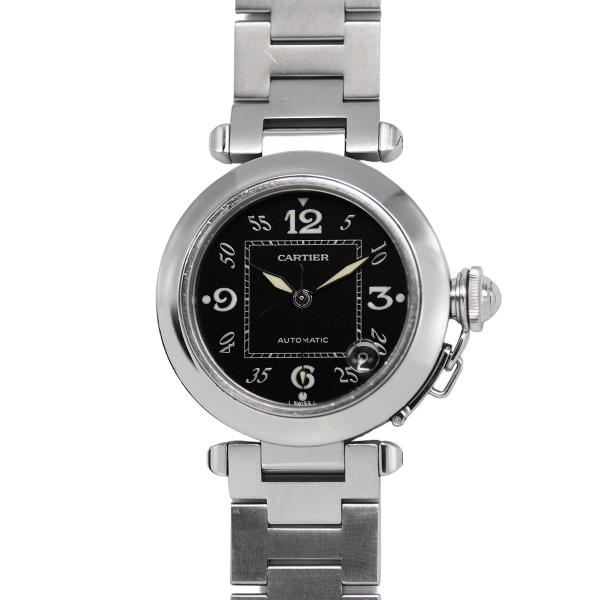 カルティエ Cartier パシャC メンズ レディース デイト 夜光インデックス 自動巻き 35m...