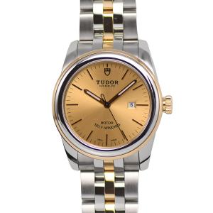 チューダー TUDOR モナーク ダイヤモンドベゼル 15810 腕時計 ステンレススチール クオーツ ブラック文字盤 レディース【中古】【Aランク】 チューダー TUDOR モナーク ダイヤモンドベゼル 15810 腕時計