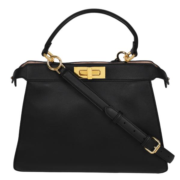 フェンディ FENDI ピーカブー アイシーユー ミディアム ハンドバッグ ショルダーバッグ 2wa...