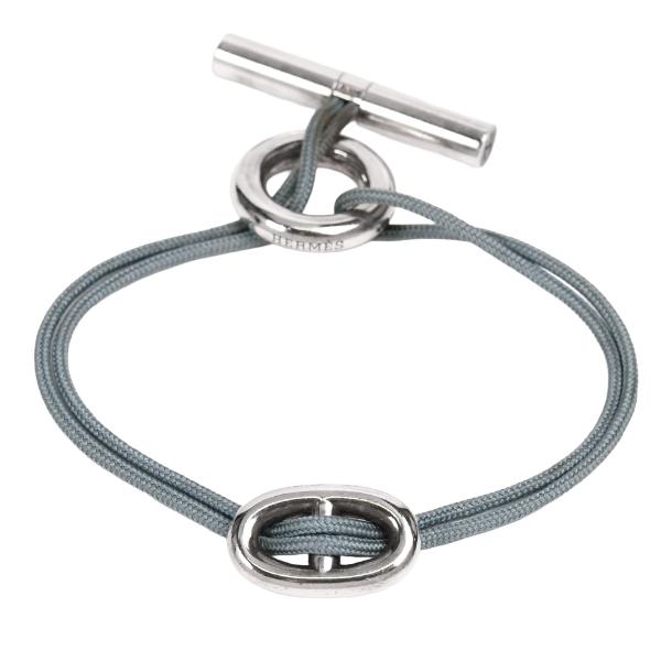 エルメス HERMES スキッパー シェーヌダンクル ブレスレット コードブレスレット アクセサリー...