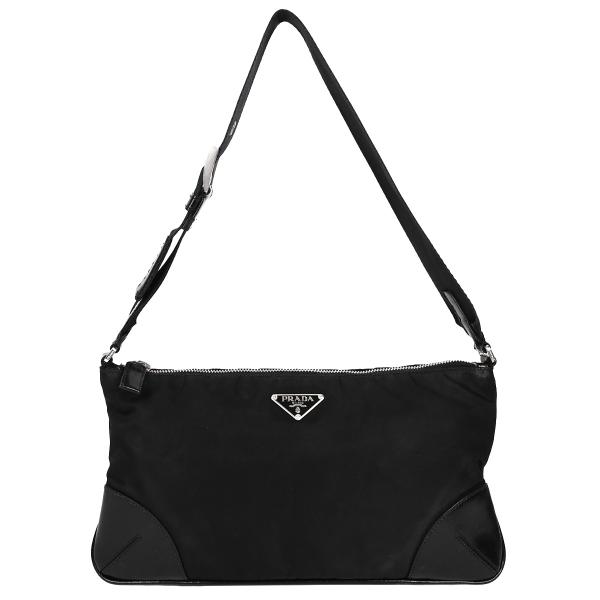 プラダ PRADA ワンショルダーバッグ ホーボー 肩掛け ショルダー レディース ナイロン レザー...
