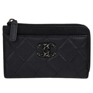 新品 シャネル CHANEL カードケース フラグメントケース ブラック CHANEL シャネル カードケース フラグメントケース ココマーク 黒