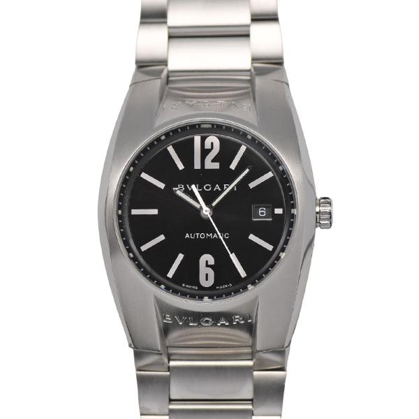 ブルガリ BVLGARI エルゴン 40MM オートマティック メンズ 自動巻 ブラック文字盤 EG...