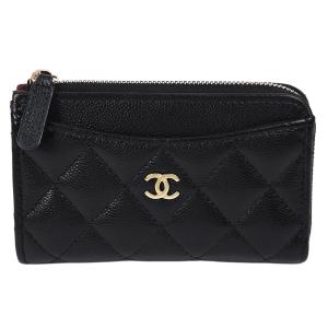キャビアスキン カードケース パース CHANEL（シャネル） 並行輸入 カードケース キャビアスキン CHANEL