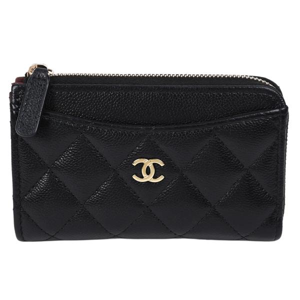 シャネル CHANEL クラシック ジップ カードケース コインケース フラグメント 財布 レディー...
