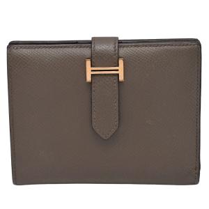 HERMES（エルメス） 【新品】W刻印（2024年製造）エルメス 財布 ベアン
