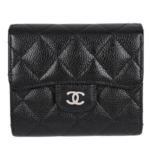 CHANEL（シャネル） 三つ折り財布 マトラッセ ミディアム フラップ