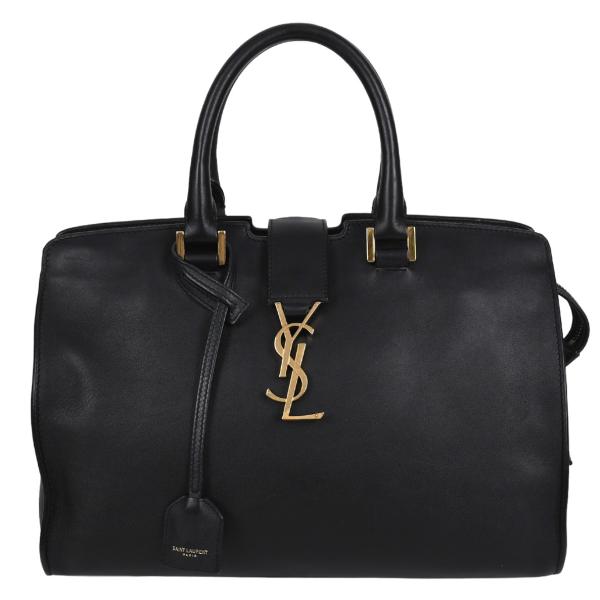 サンローランパリ SAINT LAURENT PARIS ベイビーカバス ハンドバッグ YSL ロゴ...