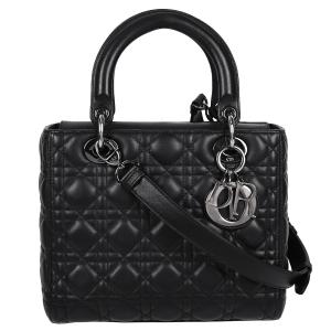 クリスチャンディオール美品なバッグ Lady Dior ディオール レディディオール アート ミディアム クリス