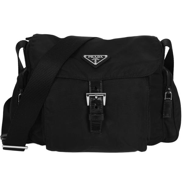 プラダ PRADA トライアングルロゴ ショルダーバッグ クロスボディバッグ メッセンジャー メンズ...