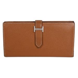 HERMES（エルメス） （中古）エルメス ベアン クラシック 二つ折り長