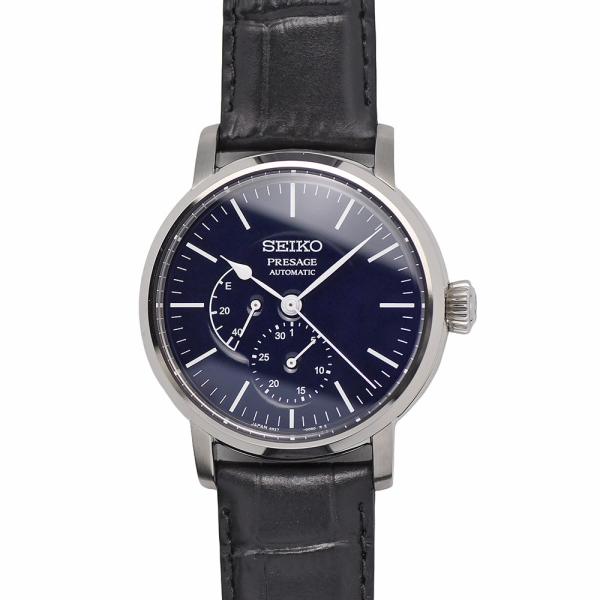 セイコー SEIKO プレザージュ 琺瑯ダイヤル メカニカル モデル メンズ 自動巻 パワーリザーブ...