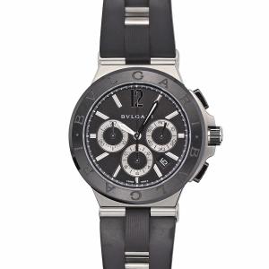 ブルガリ BVLGARI SCB38S ディアゴノ スクーバ FIFA BVLGARI（ブルガリ） ディアゴノ スクーバ クロノグラフ FIFA100周年