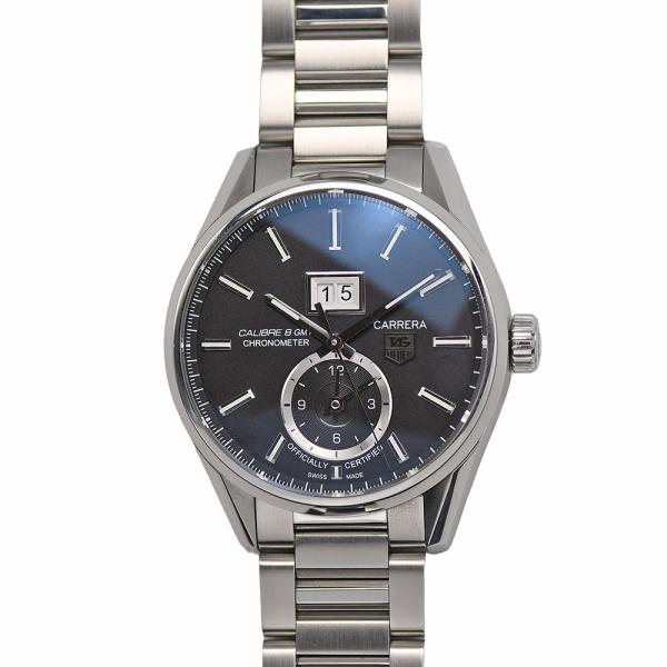 タグホイヤー TAG HEUER カレラ グランドデイト GMT キャリバー8 メンズ 自動巻 クロ...