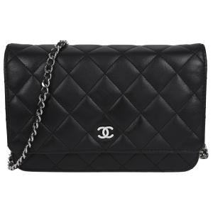 CHANEL◇ミニマトラッセ チェーンショルダーバッグ パテントレザー