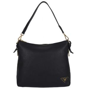 PRADA（プラダ） 極 美品 ロゴ 金具 サフィアーノ レザー 本革 2way