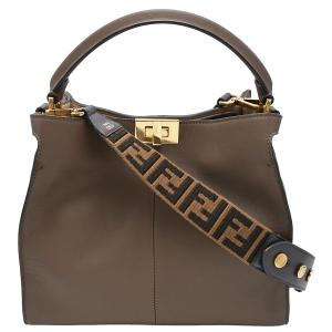 FENDI（フェンディ） ピーカブー ブラウン 2WAYバッグ : ブランド