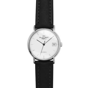 IWC インターナショナルウォッチカンパニー ポートフィノ オートマティック 34MM メンズ 自動巻 SS ホワイト 研磨仕上げ済み