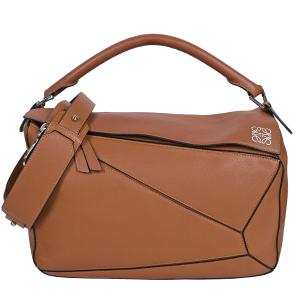 LOEWE（ロエベ） 極 美品 バックル ホリゾンタル トート アナグラム