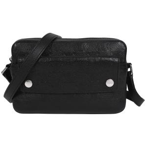 MONTBLANC（モンブラン） メンズ ショルダーバッグ ナイロン レザー 黒
