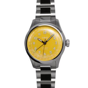 オリス ORIS ビッグクラウン ポインターデイト オートマティック メンズ 自動巻き SS イエロー文字盤 01 754 7798 4069