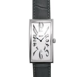 ティソ TISSOT ヘリテージ バナナ センテナリー エディション メンズ クォーツ SS レザー シルバー T117.509.16.032.00