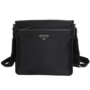 PRADA（プラダ） 超美品 ナイロン 斜め掛けショルダーバッグ フラット