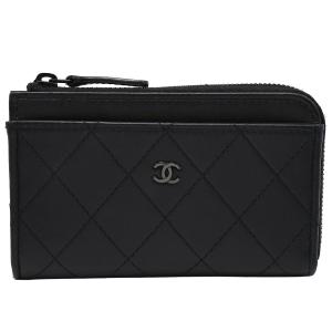 CHANEL（シャネル） マトラッセ ジップ カードケース コインケース