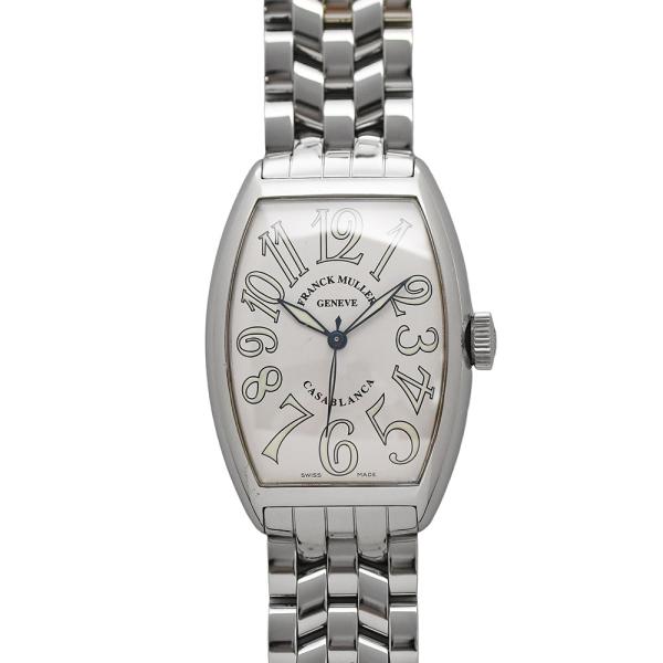 フランクミュラー FRANCK MULLER カサブランカ オートマティック メンズ 自動巻 ホワイ...