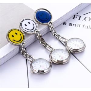 ナースウォッチ 時計 逆さ時計 ニコちゃんマーク クリップ