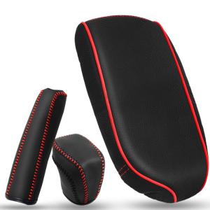 3点セットトヨタライズ RAIZEアームレストカバー＋ ブレーキカバー＋ シフトノブ、トヨタ ライズ A200A/210A、ダイハツ ロッキ