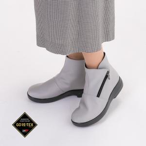 防水 雨靴 撥水 レインブーツ レディース トップドライ TDY3985 ライトグレー 日本製 ゴアテックス｜sunrise-shoes