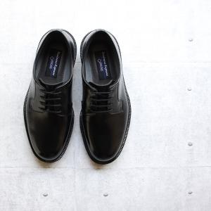 通勤快足 防水 ビジネスシューズ メンズ 革靴 TK7714 ブラック AM77141