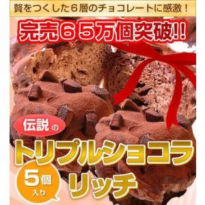 ●完売御礼●【嵐の宿題くん出演】トリプルショコラリッチ（5個セット）【送料込】