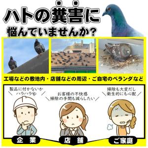 鳩よけ 効果絶大 業務用 ベランダ 鳩 撃退 ...の詳細画像2