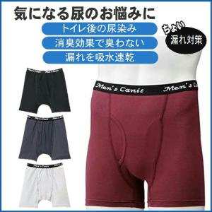 失禁パンツ 尿漏れ 男性用 介護 失禁 パンツ メンズ 尿もれ さわやか トランクス 1枚  日本製