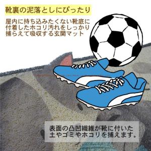 玄関マット 屋外 大きめ 犬柄 カーペット 泥...の詳細画像5