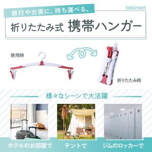 折りたたみハンガー 4本セット コンパクト ピ...の詳細画像2