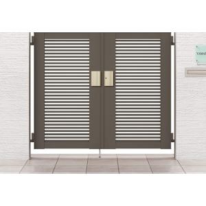 開き門扉AB　YR1型　 両開き 柱仕様 Ｗ1,200（600+600） × Ｈ1,000/1,20...